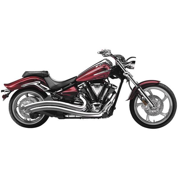【USA在庫あり】 コブラ COBRA フルエキゾースト スピードスター スウェプト スラッシュカット 08年-16年 レイダー XV1900C クローム 1810-1514 JP店|株式会社ヒロチー商事 店