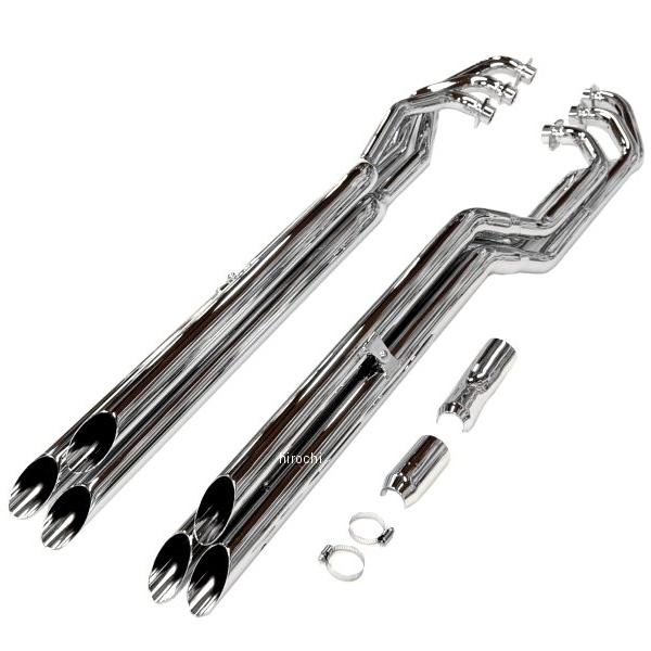 【USA在庫あり】 コブラ COBRA フルエキゾースト スラッシュカット ドラッグパイプ 6-INTO-6 97年-03年 ワルキューレ GL1500 BLV1269 JP店｜株式会社ヒロチー商事 店
