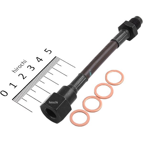 【メーカー在庫あり】 デイトナ ブレーキホース エクステンション P1.25-100mm 黒 96550 JP店