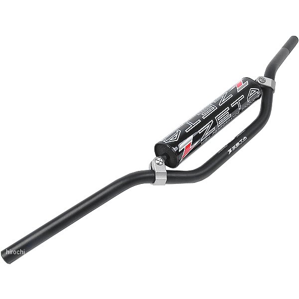 【メーカー在庫あり】 ジータ ZETA CXハンドルバー ホンダ、スズキ、カワサキ 黒 Dual Sport-Medium ZE09-6451 JP店