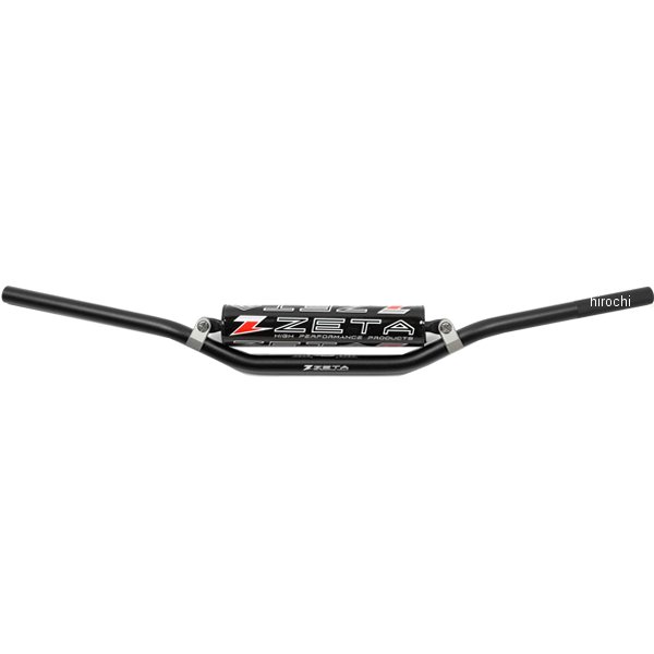 【メーカー在庫あり】 ジータ ZETA CXハンドルバー セロー 250 黒 Super Moto-Low ZE09-6611 JP店