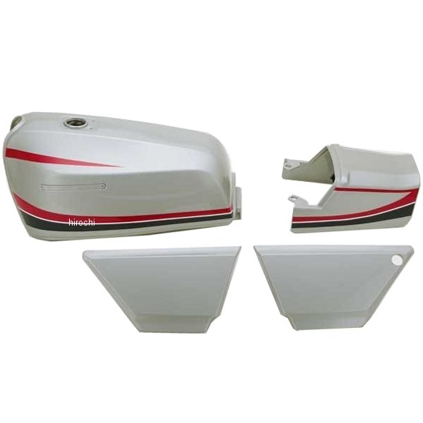 ドレミコレクション 外装セット FXタイプ ゼファー400X E1シルバー 前期シート 17133 JP店