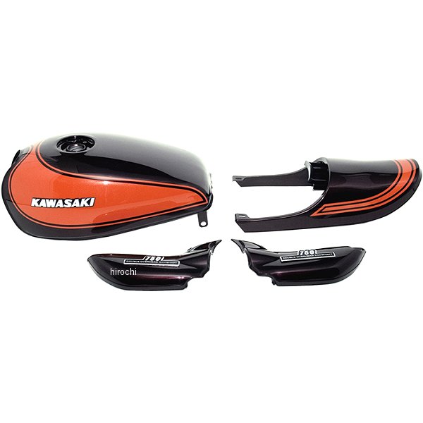 コード۵ PMC Z2 (750RS/Z750FOUR) KAWASAKI カワサキ :23372418:ウェビック2号店 - 通販 - PMC:ピーエムシー ペイントベース Z1/Z2 タイプ:フューエルタンク(16L) テールカウ