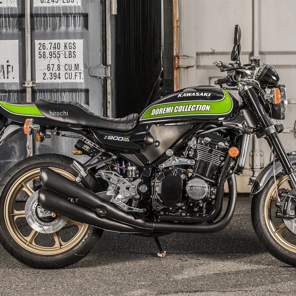 ドレミコレクション 4本マフラー レーシング Z900RS 98db 黒 35200 JP店｜株式会社ヒロチー商事 店