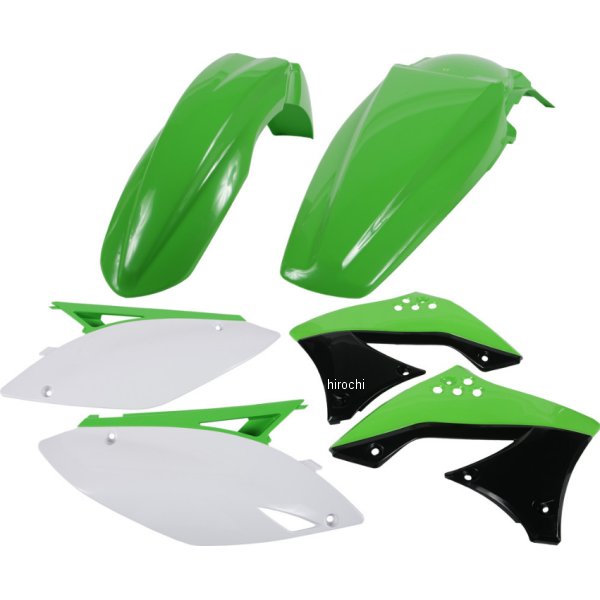 【USA在庫あり】 アチェルビス ACERBIS 外装セット 09年-11年 KX450F 緑/白/黒 acb2141770438 JP店|株式会社ヒロチー商事 店