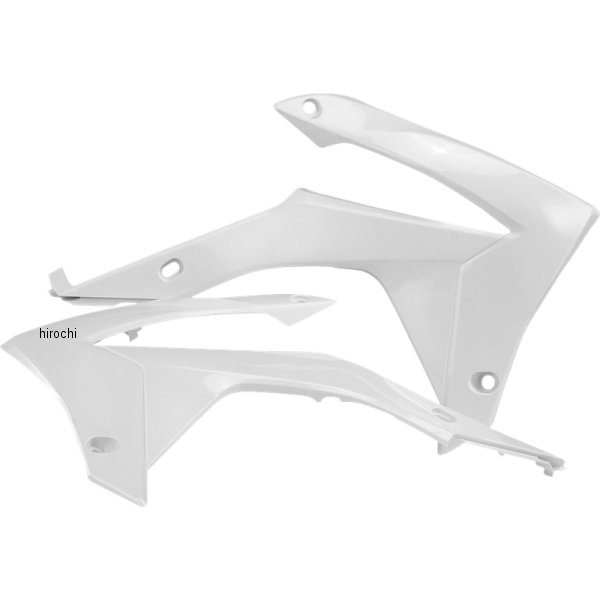 【USA在庫あり】 アチェルビス ACERBIS ラジエーターシュラウド 13年-17年 CRF250R 白 acb2314370002 JP店