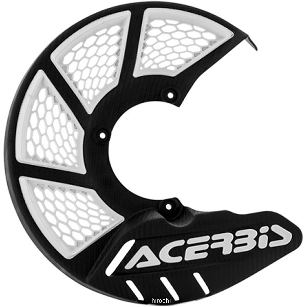【USA在庫あり】 アチェルビス ACERBIS X-Brake ディスク カバー ベント付き 黒/白 acb2449490001 JP店