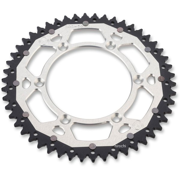 【USA在庫あり】 ムースレーシング MOOSE RACING リア スプロケット デュアル 50T 90年-95年 DR350S、DR250S シルバー 1210-1513 JP店