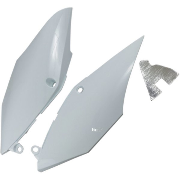 【USA在庫あり】 ユーフォープラスト UFO PLAS サイドパネル 17年-18年 CRF450 白 0520-2265 JP店