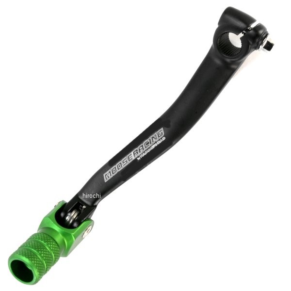 【USA在庫あり】 ムースレーシング MOOSE RACING シフトペダル 可倒式 16年 KX450F アルミ 緑 1602-1103 JP店