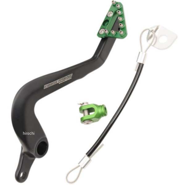 【USA在庫あり】 ムースレーシング MOOSE RACING ブレーキペダル 01年-18年 KX100 緑 1610-0547 JP店