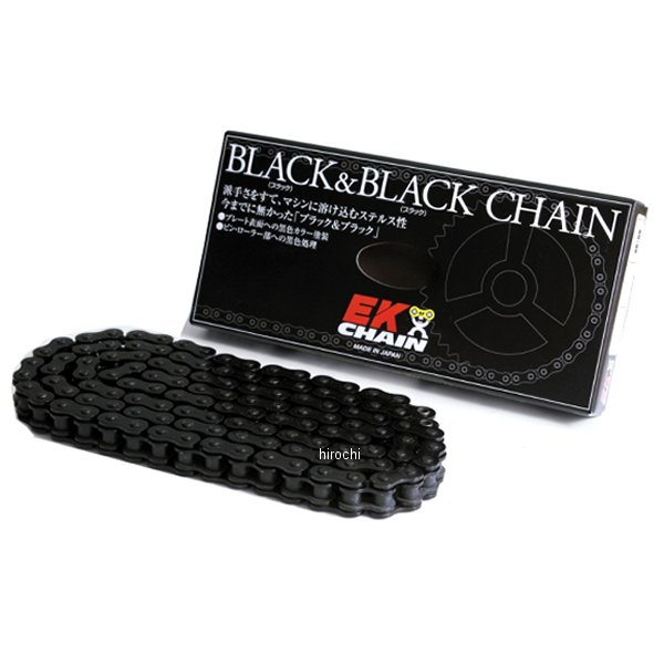 EKチェーン 江沼チェーン 520SRX2 シリーズ 92L カシメジョイント 黒/黒 520SR-X2 JP店