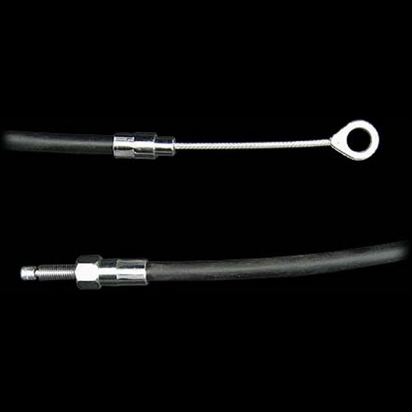 【メーカー在庫あり】 ネオファクトリー 70インチ クラッチケーブル ブラック 87年以降 5速 BigTwin 009701 JP店