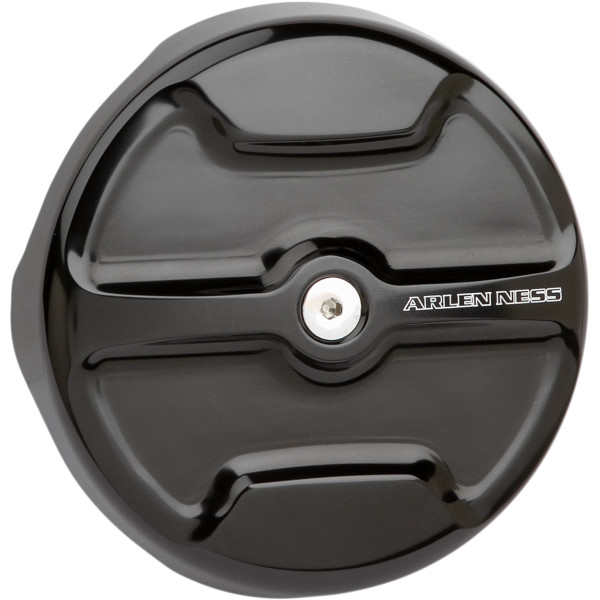 【USA在庫あり】 アレンネス Arlen Ness カバー エアクリーナー ビックサッカー ステージI用 ナックル 黒 1014-0288 JP店