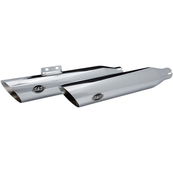 【USA在庫あり】 S&Sサイクル S&S Cycle スリップオンマフラー スラッシュカット FLFB/FLSL クローム 1801-1355 JP店