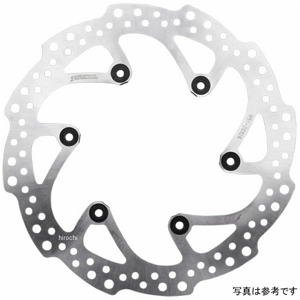 【メーカー在庫あり】 ズィーウィール Z-WHEEL ジグラムローター フロント 06年-14年 KX450F、KX250F、KLX450Rステンレス ソリッド W51-10126 JP店