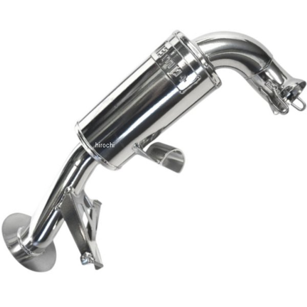 【USA在庫あり】 Bikeman Performance スリップオンマフラー パウダーライト 15年-18年 ポラリス RMK 800 クローム 1841-0243 JP店