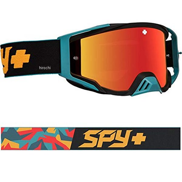 【メーカー在庫あり】 スパイ SPY MXゴーグル Foundation カモオレンジ/スモークカラーシルバー 323506134856 JP店