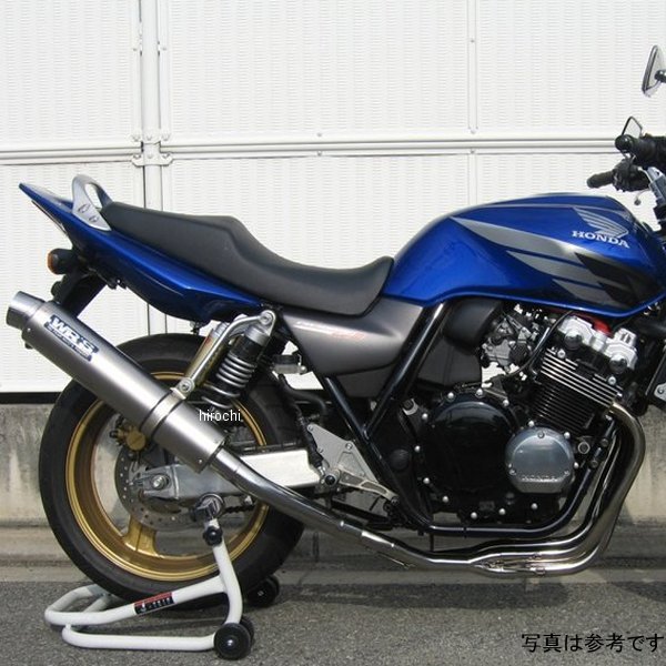 ダブルアールズ WR'S フルエキゾースト JMCA 02年-07年 CB400SF ステンレス/チタン LT1409JM JP店|株式会社ヒロチー商事 店