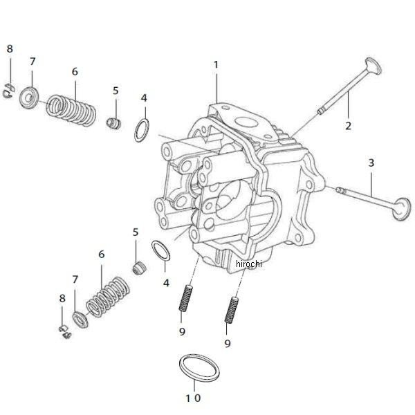SP武川 Rステージヘッドキット モンキーFI 01-03-7011 JP店|株式会社ヒロチー商事 店