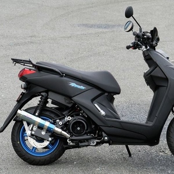 アールピーエム RPM フルエキゾースト 80D-RAPTOR BWS125 ブルーチタン 6055Z JP店