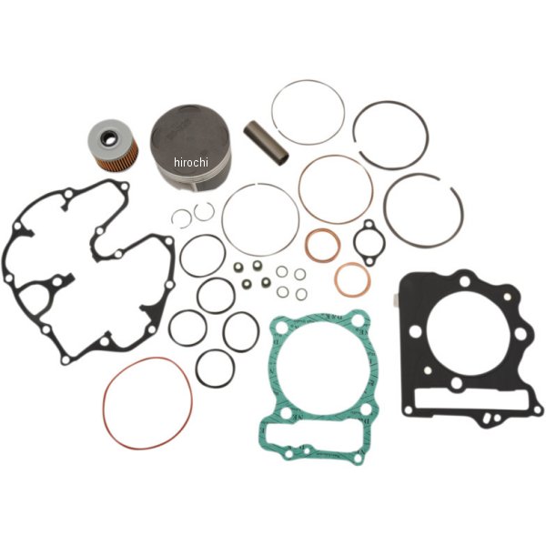 【USA在庫あり】 WSM トップエンド補修キット 0.75mmオーバーサイズ 99年-09年 ホンダ TRX 400 EX 0903-1354 JP店