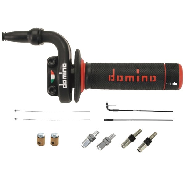ドミノ domino オフロード スロットルキット 汎用 黒 5433.96B JP店