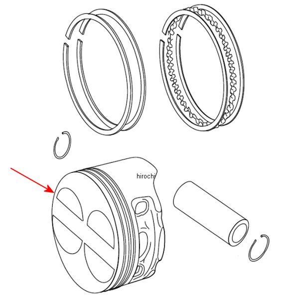 SP武川 ピストン 56mm 125cc KSR110 00-00-1232 JP店｜株式会社ヒロチー商事 店