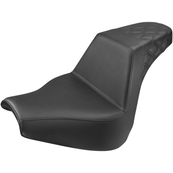 【USA在庫あり】 サドルメン Saddlemen シート Step Up FXBR Rear LS 黒 0802-1171 JP店