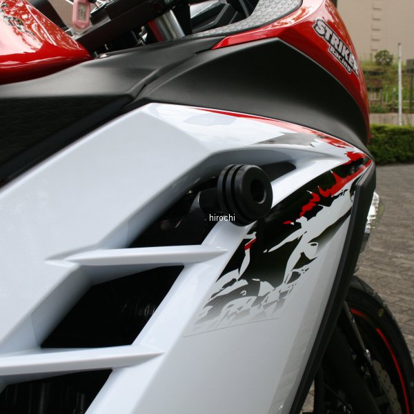 ストライカー STRIKER ガードスライダー 13年-17年 ニンジャ250、ニンジャ250ABS アッパー シルバー SS-GS117A-F1 JP店