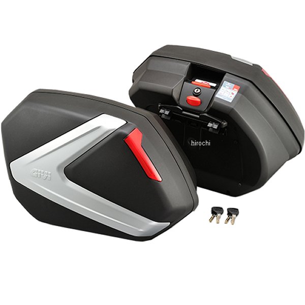 【メーカー在庫あり】 ジビ GIVI V37Nサイドケース アカレンズ 99179 JP店