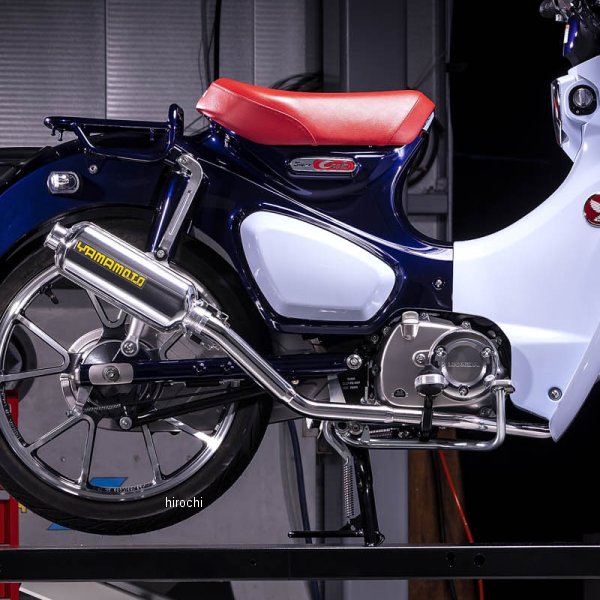 ヤマモトレーシング SPEC-A アルミプレス 触媒付き JMCAプレート付き 18年 スーパーカブC125 10131-71SAP JP店