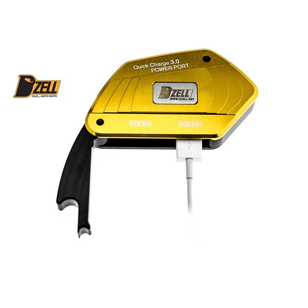 コルハート Dzell USB Twoポート BMW-R（GOLD) QC3.0×2口 金 780211 JP店