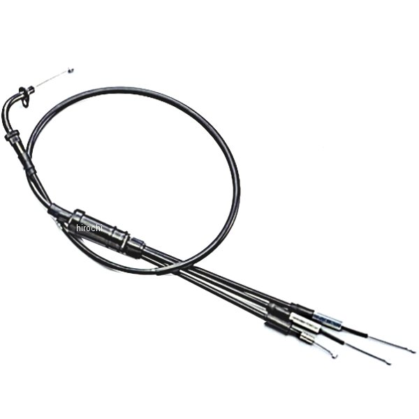 【メーカー在庫あり】 ハリケーン ロングスロットルケーブル 150mmロング アウター長さ1060mm 90年 R1-Z 黒 HB6348-01 JP店