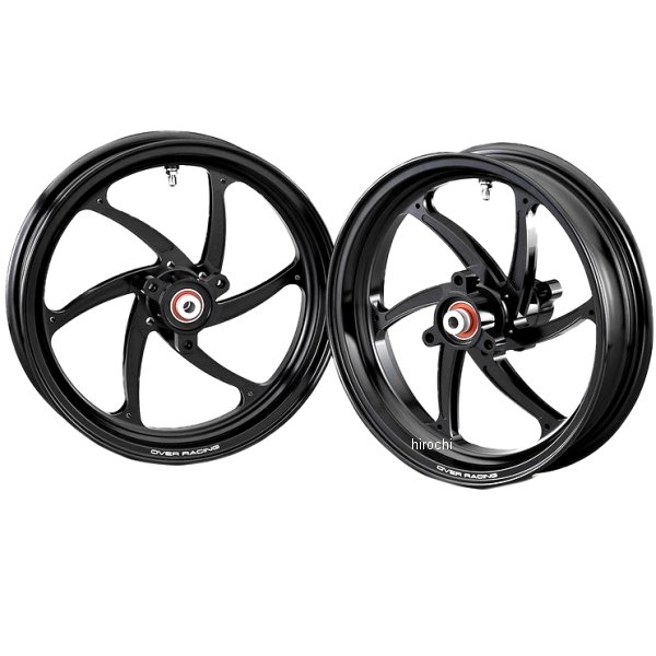 【メーカー在庫あり】 オーヴァー OVER アルミ鍛造 フロントホイール GP-SIX 2.70-12 NSF、NSR、XR 黒 82-15-23B JP店 52,252円