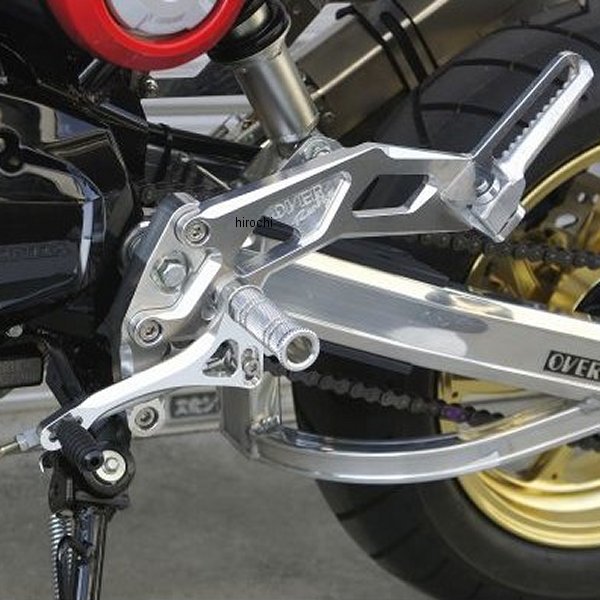【メーカー在庫あり】 オーヴァー OVER バックステップ 4ポジション タンデム 13年-16年 GROM 51-22-11 JP店