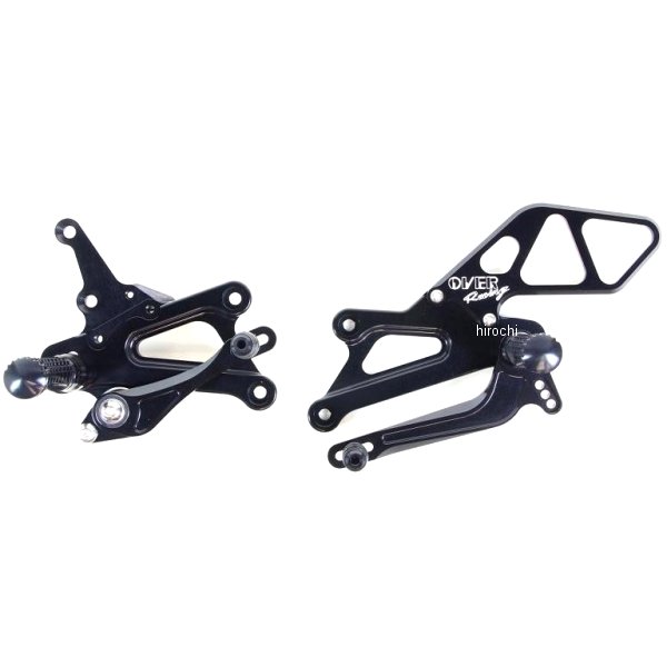 オーヴァー OVER バックステップ YZF-R25、MT-25 黒 51-35-01B JP店