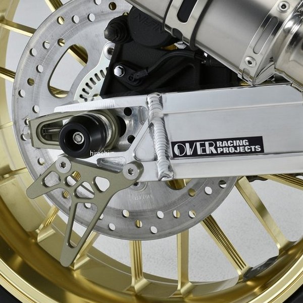 【メーカー在庫あり】 オーヴァー OVER リアアクスルスライダー 18年 Z900RS 59-71-03 JP店