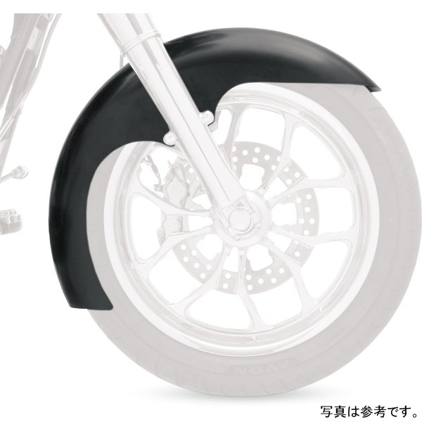 【USA在庫あり】 クロックワークス Klock Werks フロントフェンダー FXLR 90/90-19から110/90-19 Level 1401-0707 JP店