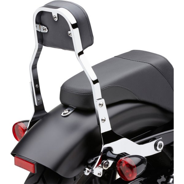 【USA在庫あり】 コブラ Cobra バックレスト デタッチ スクエア FXST/FLSTN 11インチ クローム 1501-0569 JP店