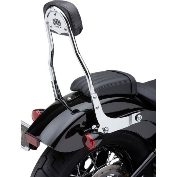 【USA在庫あり】 コブラ COBRA バックレスト デタッチ ラウンド FLDE/FLSL/FXBB クローム 1501-0592 JP店
