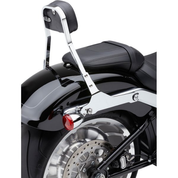 【USA在庫あり】 コブラ COBRA バックレスト デタッチ スクエア FLFB/FXBR 11インチ クローム 1501-0599 JP店
