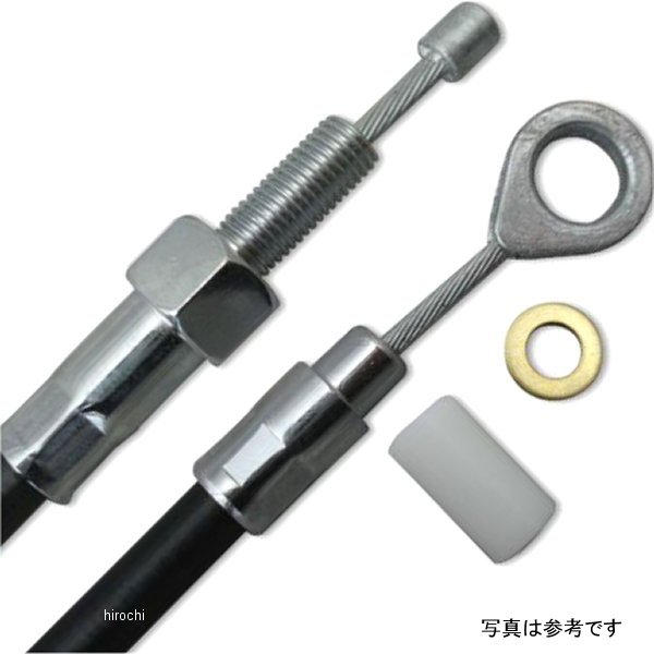 【メーカー在庫あり】 ガッツクローム クラッチケーブル プレミアムケーブル 86年-03年 XLモデル 62.5インチ 黒 2300-2070 JP店
