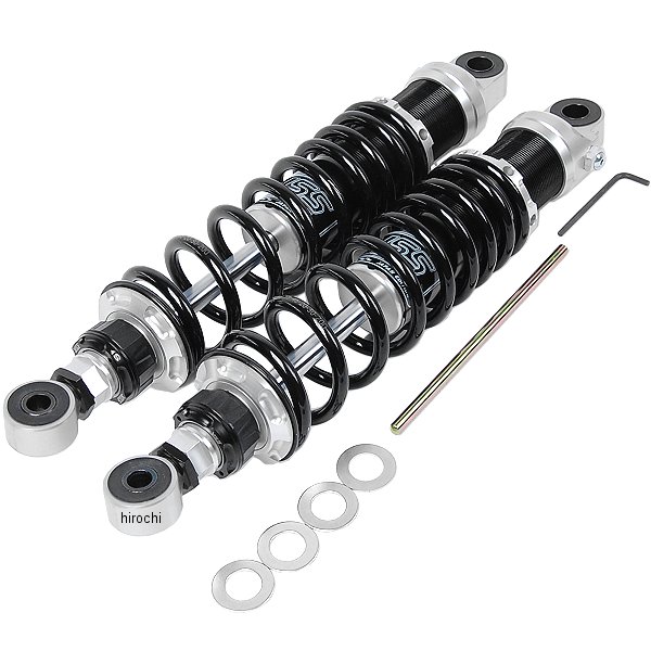 116-4110500 ワイエスエス YSS ツイン リアショック スポーツライン RZ362 ゼファーχ、ゼファー 350mm シルバー/黒 119-4110500 JP店