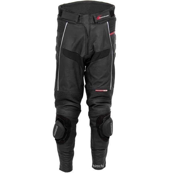PK-780 コミネ KOMINE 春夏モデル レザーパンツ サトゥルノ 黒 6XLBサイズ 4571165701713 JP店
