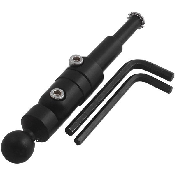 キジマ テックマウントTECHMOUNT 4G ミラーマウント ハーレー グライド系 黒 TM-431002 JP店