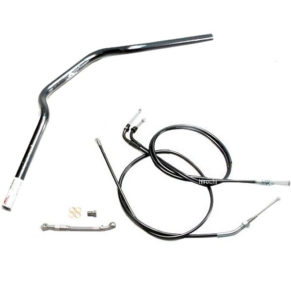 H010-072B CB400SF（92-98 NC31） ヨーロピアン3ガタ ハンドルSET BK ハリケーン