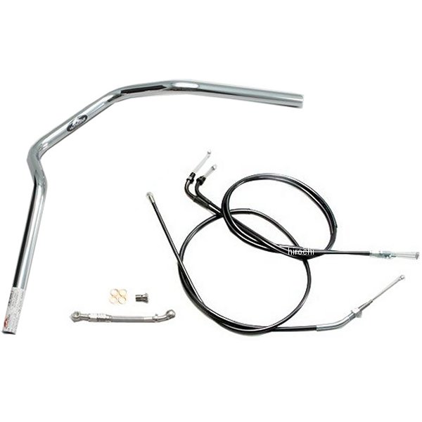 ハリケーン ポリス3型ハンドルセット 08年 CB400SF クローム H030-067C JP店|株式会社ヒロチー商事 店