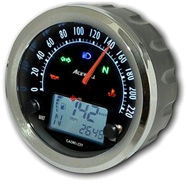 エースウェル ACEWELL 多機能デジタルメーター 黒 CA080-262B JP店 21,685円