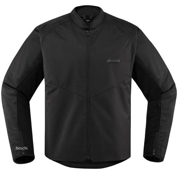 アイコン ICON 春夏モデル ジャケット HOOLIGAN PERFORATED 黒 2XLサイズ 2820-5279 JP店